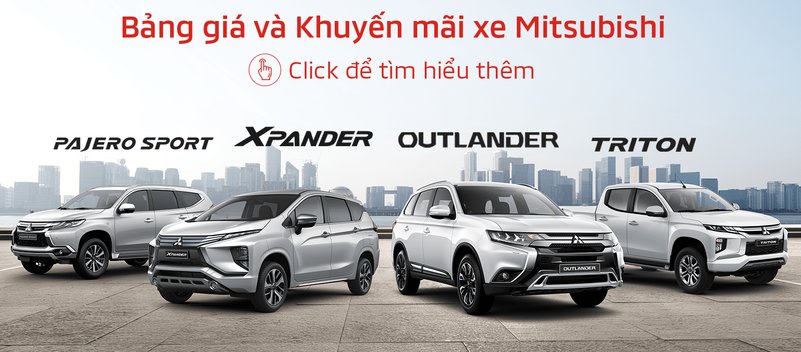 Bảng giá xe mitsubishi